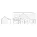 Cabin & Cottage House Plan Rear Elevation - 032D-1192 | House Plans and More