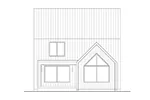 Cabin & Cottage House Plan Rear Elevation - Freya Modern Farmhouse 032S-0005 - Shop House Plans and More