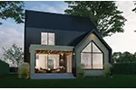 Cabin & Cottage House Plan Rear Photo 01 - Freya Modern Farmhouse 032S-0005 - Shop House Plans and More