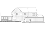Luxury House Plan Rear Elevation - Riverwalk Modern Farmhouse 032S-0006 - Shop House Plans and More