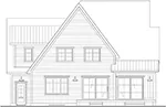 Farmhouse Plan Rear Photo 01 - 032S-0007 | House Plans and More