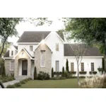 European House Plan Front of House 032S-0009