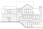 Luxury House Plan Rear Elevation - 032S-0009 | House Plans and More