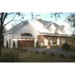 Modern Farmhouse Plan Side View Photo 01 - 032S-0012 | House Plans and More