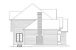 Traditional House Plan Left Elevation - Barclay Hill Neoclassical Home 033D-0002 - Search House Plans and More