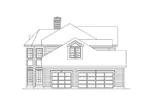 Luxury House Plan Left Elevation - Wildbriar Traditional Home 033D-0006 - Shop House Plans and More