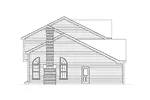 Traditional House Plan Left Elevation - Elmswick Country Farmhouse 033D-0008 - Search House Plans and More