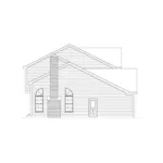 Southern House Plan Left Elevation - Elmswick Country Farmhouse 033D-0008 - Search House Plans and More