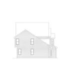 Southern House Plan Left Elevation - Bellingham Bay Traditional Home 033D-0010 - Search House Plans and More