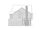 Craftsman House Plan Right Elevation - Bellingham Bay Traditional Home 033D-0010 - Search House Plans and More