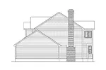 Neoclassical House Plan Right Elevation - Lamont Place Bungalow Home 033D-0011 - Shop House Plans and More