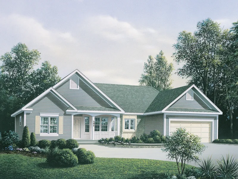 Neoclassical House Plan Front Image - Oakpier Country Home 033D-0012 - Shop House Plans and More