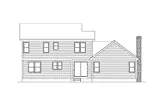 Southern House Plan Rear Elevation - Mapleview Country Farmhouse 033D-0013 - Shop House Plans and More