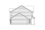 Traditional House Plan Left Elevation - Elizabeth Southern Country Home 033D-0014 - Search House Plans and More
