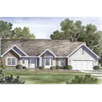 Spacious Ranch Plan With Multiple Gables