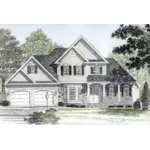 Multiple Gables and Overall Appealing Traditional Design