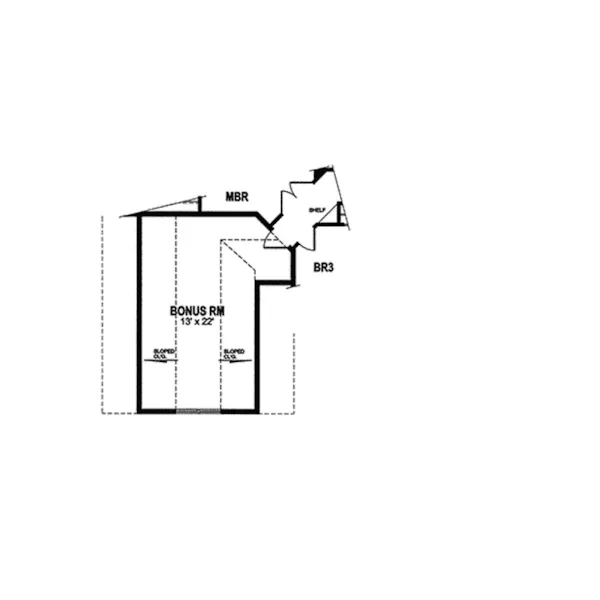 Country House Plan Bonus Room - Carlsbad Colonial Home 034D-0049 - Search House Plans and More