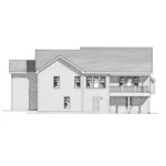 Ranch House Plan Rear Elevation - Sable Circle Ranch Home 034D-0106 - Shop House Plans and More