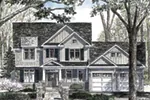 Traditional House Plan Front of House 034D-0117