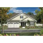 Craftsman House Plan Front of House 034D-0119