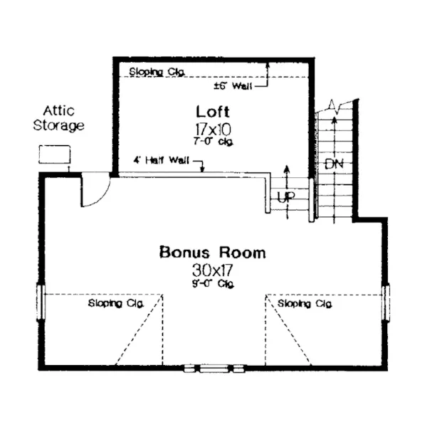 Neoclassical House Plan Second Floor - Dahlgren Country Victorian Home 036D-0020 - Search House Plans and More