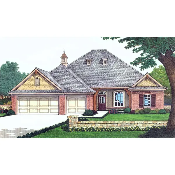 European Style Ranch Offers Distinctive Style And Curb Appeal