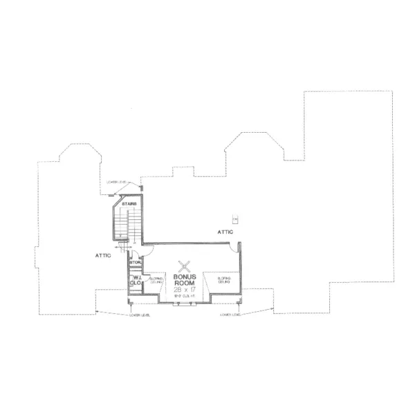 European House Plan Second Floor - Millefiori Luxury Farmhouse 036D-0104 - Shop House Plans and More