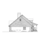 Traditional House Plan Left Elevation - Lindenwold Country Ranch Home 036D-0105 - Shop House Plans and More