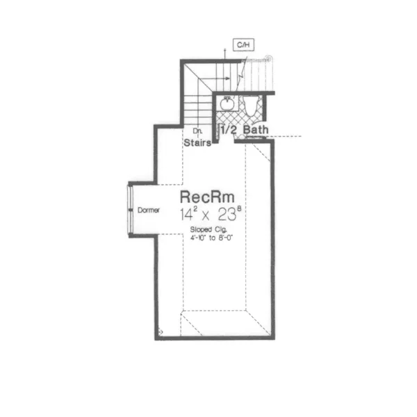 Luxury House Plan Second Floor - Forestview Ridge European Home 036D-0151 - Search House Plans and More