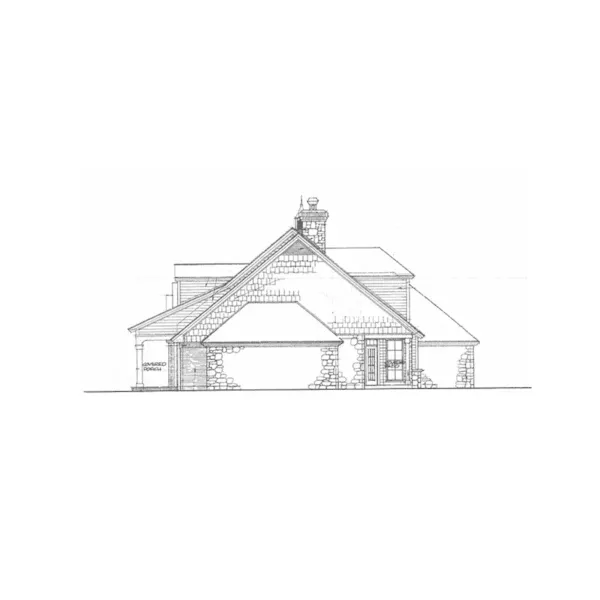 Country House Plan Right Elevation - Sappington Southern Home 036D-0204 - Shop House Plans and More