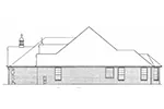 Country House Plan Right Elevation - Pacey Country Home 036D-0205 - Shop House Plans and More