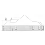 Traditional House Plan Right Elevation - Pacey Country Home 036D-0205 - Shop House Plans and More