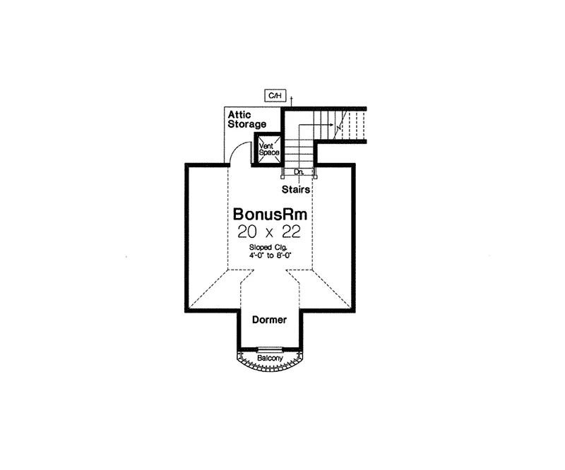 Vacation House Plan Bonus Room - Presley Lake European Tudor Home 036D-0207 - Shop House Plans and More