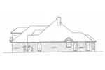 European House Plan Right Elevation - Presley Lake European Tudor Home 036D-0207 - Shop House Plans and More