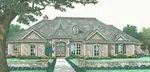 Traditional House Plan Front of House 036D-0209