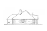 European House Plan Left Elevation - Ewell European Ranch Home 036D-0209 - Search House Plans and More