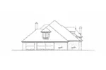 English Cottage House Plan Left Elevation - 036D-0210 - Shop House Plans and More