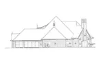 European House Plan Right Elevation - 036D-0211 - Shop House Plans and More