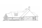 European House Plan Right Elevation - 036D-0214 - Shop House Plans and More