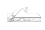 Country French House Plan Right Elevation - 036D-0215 - Shop House Plans and More