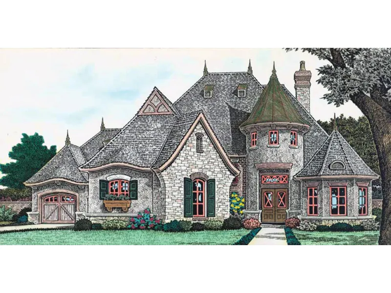 Luxury House Plan Front Image - Holstein Estate Luxury Home 036D-0218 - Search House Plans and More