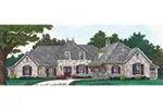 Luxury House Plan Front Photo 01 - Lachlan Luxury European Home 036D-0220 - Shop House Plans and More