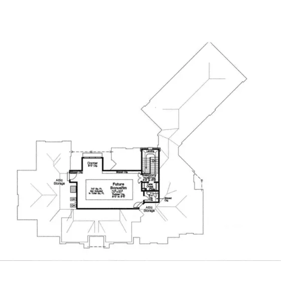 Second Floor - Donaby Luxury Home 036D-0222 - Shop House Plans and More