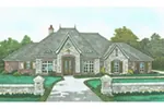 Front of Home - 036D-0222 - Shop House Plans and More
