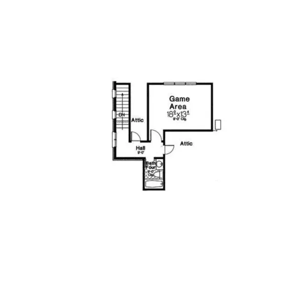 Second Floor - Benburg European Home 036D-0226 - Shop House Plans and More