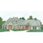 Front of Home - Joelle Luxury European Home 036D-0232 - Shop House Plans and More