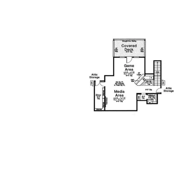 Luxury House Plan Second Floor - Banbury Place Luxury Home 036D-0236 - Shop House Plans and More