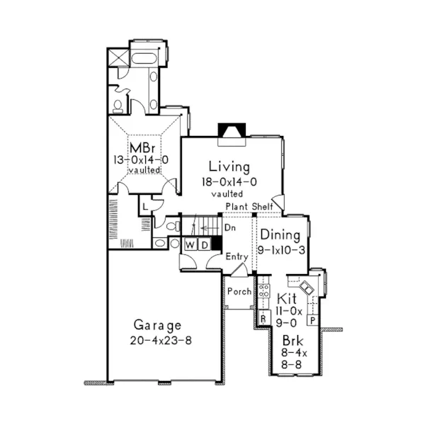 Traditional House Plan First Floor - Wistar Neoclassical Home 037D-0001 - Shop House Plans and More