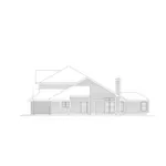 Traditional House Plan Right Elevation - Wistar Neoclassical Home 037D-0001 - Shop House Plans and More