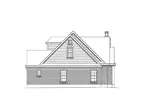 Lake House Plan Left Elevation - Darbytown English Cottage Home 037D-0002 - Search House Plans and More